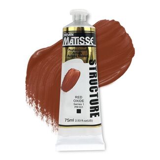 Matisse Structure Acrylic 75ml S1 - Red Oxide