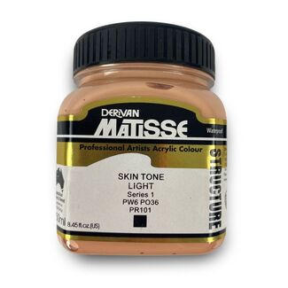 Matisse Structure Acrylic 250ml S1 - Skin Tone Light