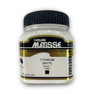 Matisse Structure Acrylic 250ml S1 - Titanium White