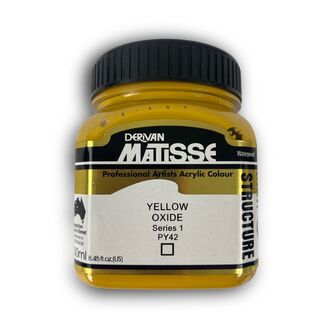 Matisse Structure Acrylic 250ml S1 - Yellow Oxide