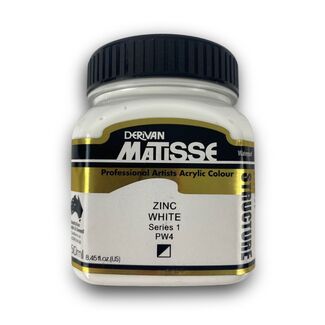 Matisse Structure Acrylic 250ml S1 - Zinc White