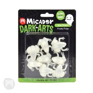 Micador Glow Shapes - Frogs Pack 8