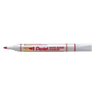 Pentel Whiteboard Marker Bullet Point - Red