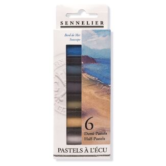 Sennelier Soft Pastel Half Stick 6pc Set - Seascape