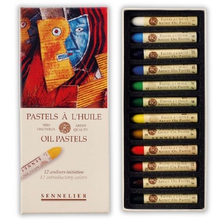 Sennelier Oil Pastel 12pc Set - Introductory Colours