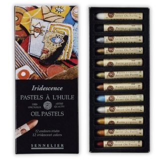 Sennelier Oil Pastel 12pc Set - Iridescent Colours