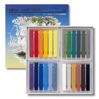 Mont Marte Soft Pastels Tin Box 24pc