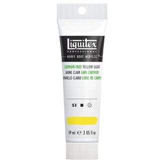 Liquitex Heavy Body Acrylic Paint 59ml S3 - Cadmium-Free Yellow Light 159