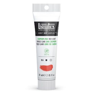 Liquitex Heavy Body Acrylic Paint 59ml S5 - Cadmium-Free Red Light 510