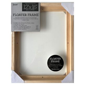 Jasart Thin Edge Floater Frame 12x16 inch - Natural