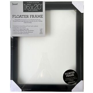 Jasart Thin Edge Floater Frame 16x20 inch - Black