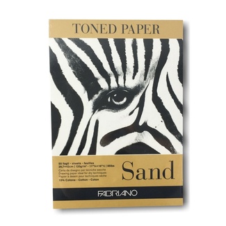 Fabriano Toned Pad A3 Sand 120gsm 50 sheets