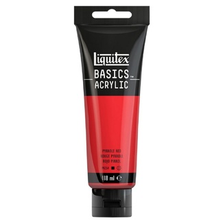 Liquitex Basics Acrylic Paint 118ml - Pyrrole Red