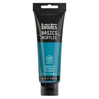 Liquitex Basics Acrylic Paint 118ml - Turquoise Blue