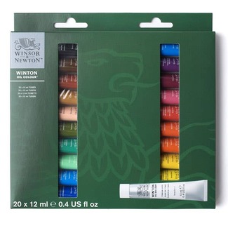 Winsor & Newton Winton Oil Paint Access set - 20 x 12ml