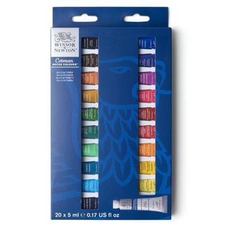 Winsor & Newton Cotman Watercolour Access Set  - 20 x 5ml