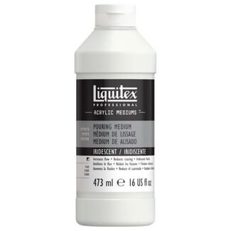 Liquitex 473ml - Pouring Fluid Effect Medium Iridescent