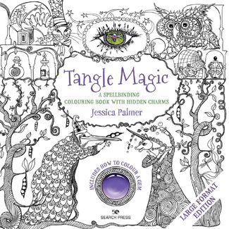 Tangle Magic - A Spellbinding Colouring Book with Hidden Charms