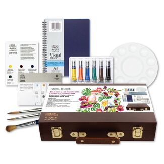 Winsor & Newton Cotman Watercolour Essence Of Australia Colour Collection Wooden Box Set