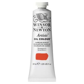 Winsor & Newton Artists' Oil Colour 37ml S4 - Cadmium Scarlet