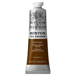 Winsor & Newton Winton Oil Colour 37ml - Burnt Umber