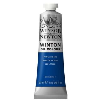 Winsor & Newton Winton Oil Colour 37ml - Phthalo Blue