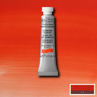 Winsor & Newton Professional Watercolour 5ml S4 - Cadmium Scarlet