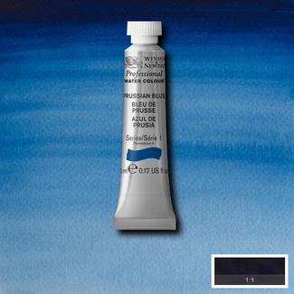 Winsor & Newton Artists' Watercolour 5ml S1 - PRUSSIAN BLUE