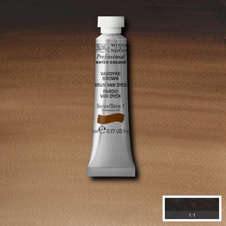 Winsor & Newton Professional Watercolour 5ml S1 - Vandyke Brown