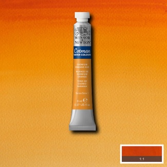 Winsor & Newton Cotman Watercolour Paint 8ml - Cadmium Orange