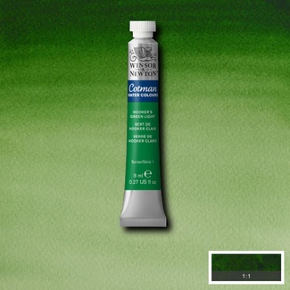 Winsor & Newton Cotman Watercolour Paint 8ml - Hookers Green Light