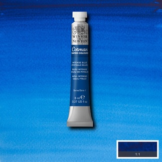 Winsor & Newton Cotman Watercolour Paint 8ml - Intense Blue