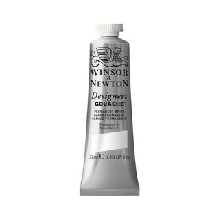 Winsor & Newton Designers' Gouache Colour 37ml S1 - Permanent White