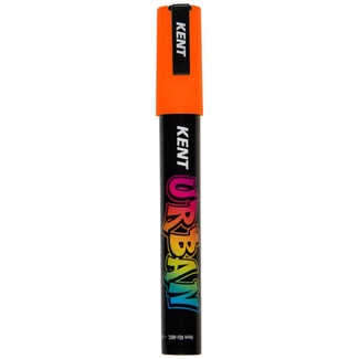 Kent Urban Acrylic Paint Marker 6mm Fluoro Orange
