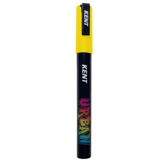 Kent Urban Acrylic Paint Marker 3mm Fluoro Yellow