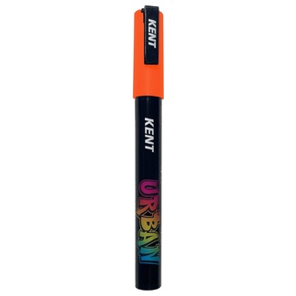 Kent Urban Acrylic Paint Marker 3mm Fluoro Orange