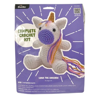 Bucilla Amigurumi Crochet Kit - Luna the Unicorn