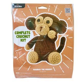 Bucilla Amigurumi Crochet Kit - Maurice the Monkey