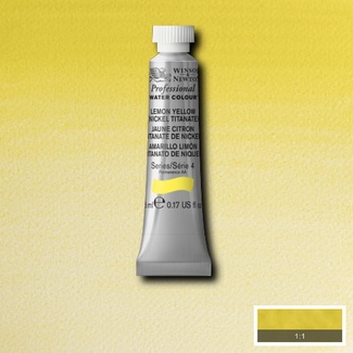 Winsor & Newton Professional Watercolour 5ml S4 - Lemon Yellow