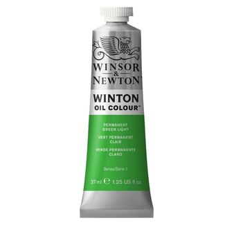 Winsor & Newton Winton Oil Colour 37ml - Permanent Green Light