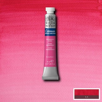 Winsor & Newton Cotman Watercolour Paint 8ml - Permanent Rose