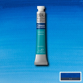 Winsor & Newton Cotman Watercolour Paint 8ml - Turquoise