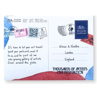 Winsor & Newton Postcard Set 300gsm 15 Sheet