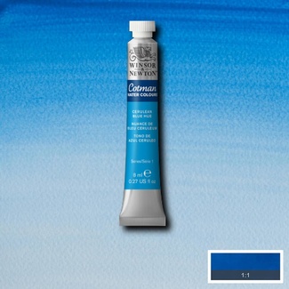 Winsor & Newton Cotman Watercolour Paint 8ml - Cerulean Blue