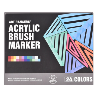 Art Rangers Acrylic Brush Marker Set of 24
