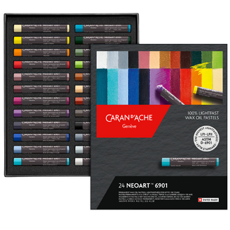 Caran d'Ache Neoart 6901 Pastel Box of 24