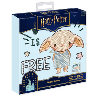 Diamond Dotz Harry Potter Dotz Box Diamond Painting Kit 15 x 15cm - Dobby Is Free