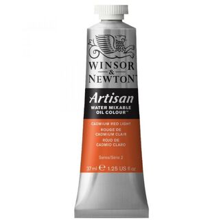Winsor & Newton Artisan Water Mixable Oil Colour 37ml S2 - Cadmium Red Light