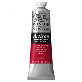 Winsor & Newton Artisan Water Mixable Oil Colour 37ml S2 - Cadmium Red Dark