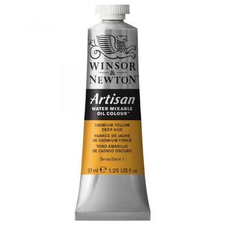 Winsor & Newton Artisan Water Mixable Oil Colour 37ml S1 - Cadmium Yellow Deep Hue